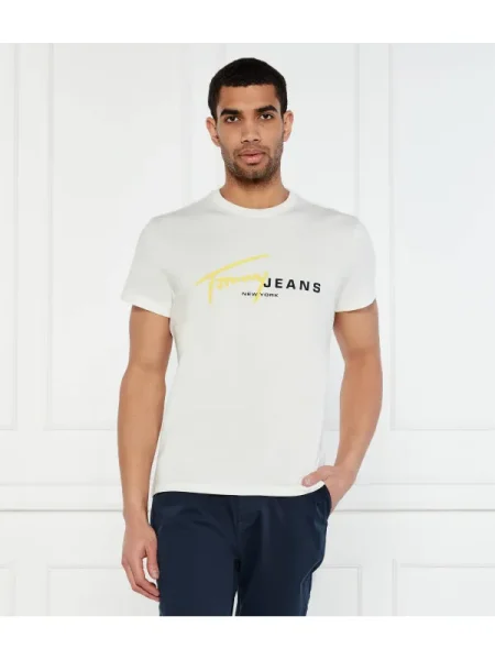 Tommy Jeans Póló | Regular Fit fehér