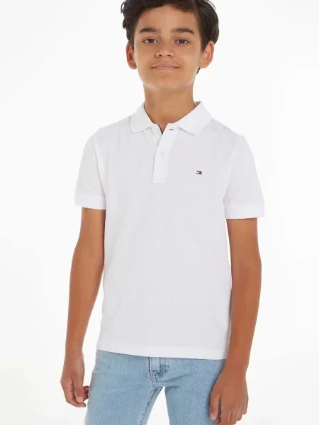 Tommy Hilfiger Polo majica Flag bela