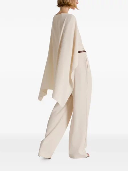 Pantaloni Alberta Ferretti alb