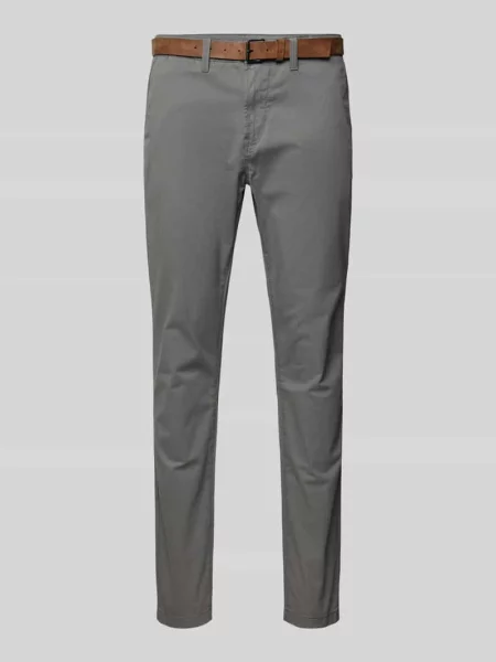 Chinosy o kroju slim fit z Tom Tailor Denim
