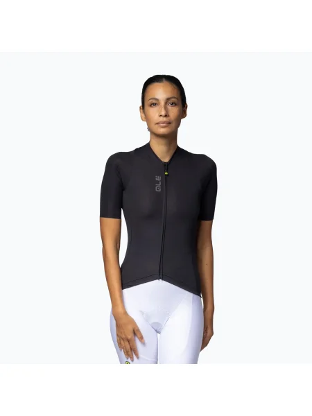 Tricou de ciclism pentru femei Alé Color Block black negru