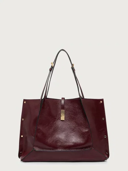 Geantă shopper Pollini din piele
