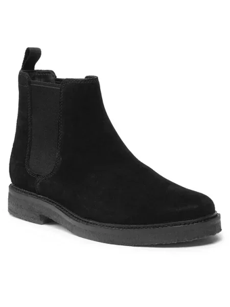 Clarks Kotníková obuv s elastickým prvkem Clarkdale Easy černá