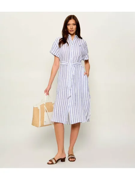 Polo Ralph Lauren Rochie tip bluză / alb albastru
