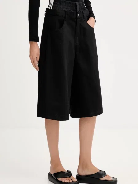 Adidas Pantaloni scurți de blugi Firebird Utility negru