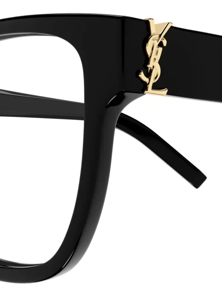 Ochelari de soare Saint Laurent Eyewear cu autograf negru