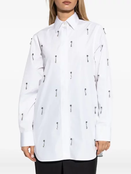 Cămașă Stella Mccartney de cristal alb