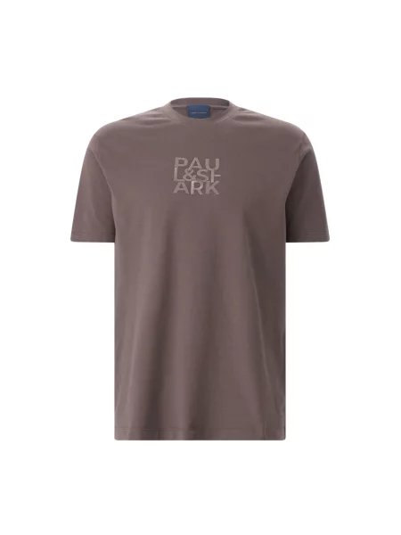 Paul&Shark T-shirt brązowa
