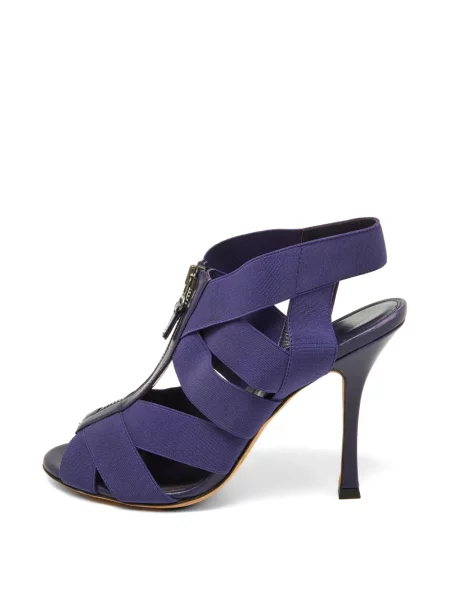 Sandale Sergio Rossi cu bretele violet