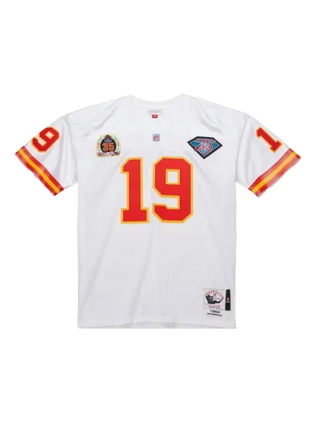 Tricou Mitchell & Ness alb