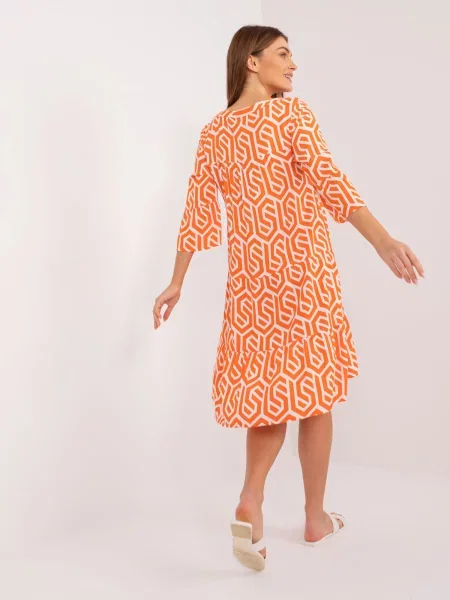 Rochie Sublevel de costum portocaliu
