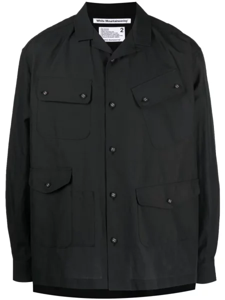 Geacă White Mountaineering alb
