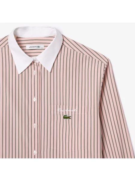 Рубашка Lacoste красная