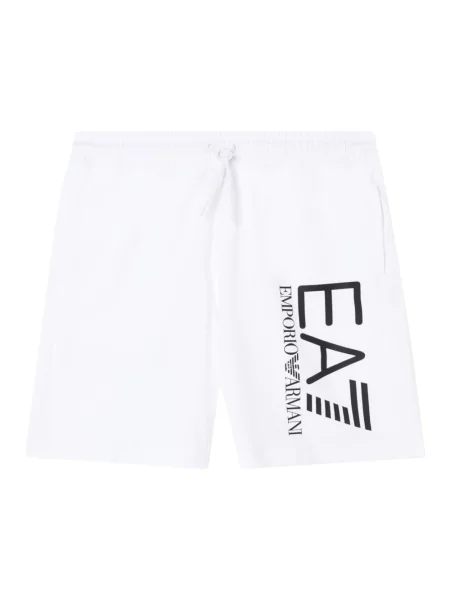 Spodenki sportowe Emporio Armani Ea7 białe