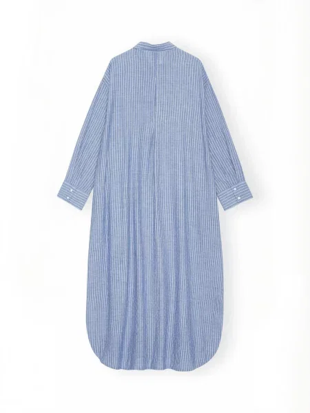 Moshi moshi mind Rochie tip bluză Ava albastru deschis alb