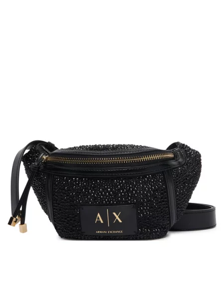 Ledvinka Armani Exchange černá