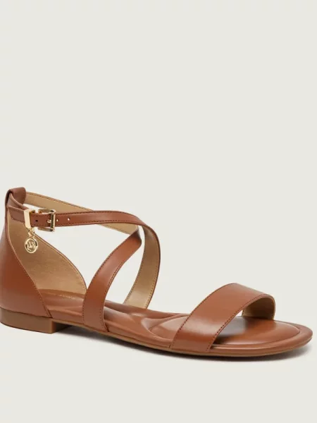 Michael Kors De piele sandale MICHAEL maro