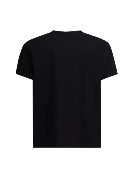Koszulka Maison Margiela z logo czarna