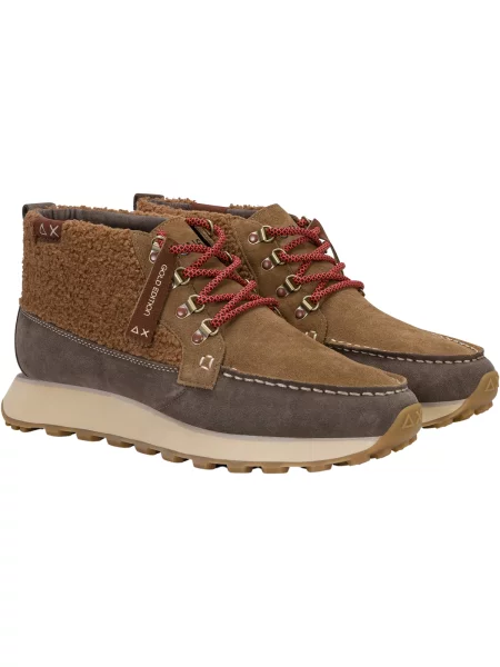 Pantofi Sun68 maro
