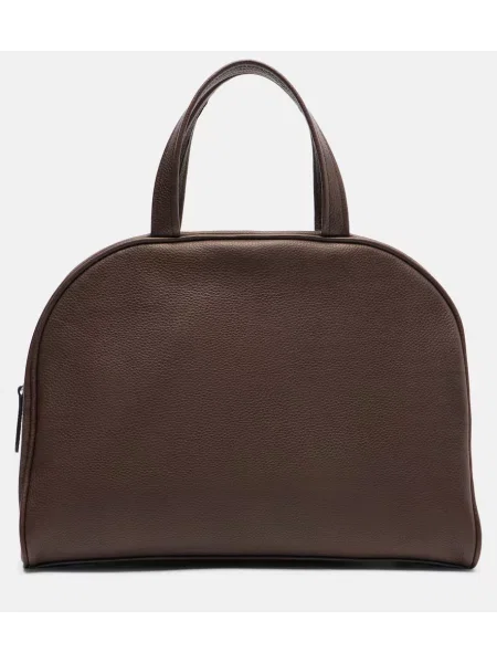 Top The Row din piele fără armătură maro