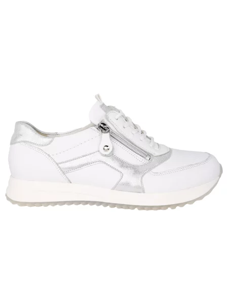 Sneakersy Waldläufer skórzane białe
