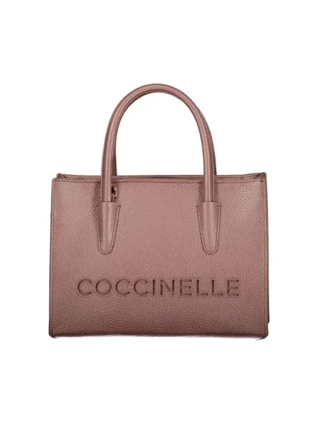 Coccinelle torebka crossbody skórzana brązowa