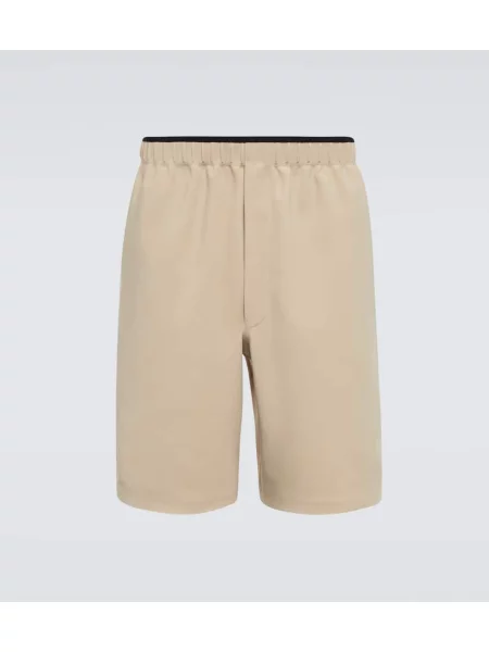 Kraťasy Gr10k jersey béžové