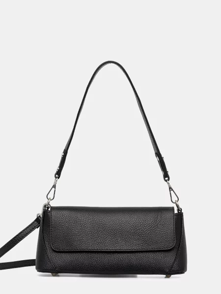 Usnjena torbica Answear.LAB črna