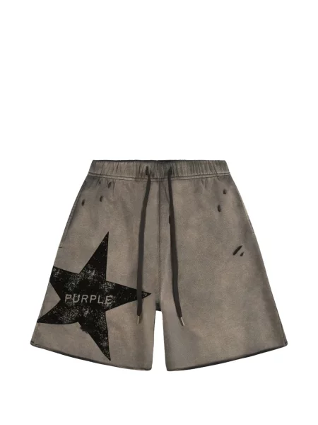 Pantaloni scurți Purple Brand gri