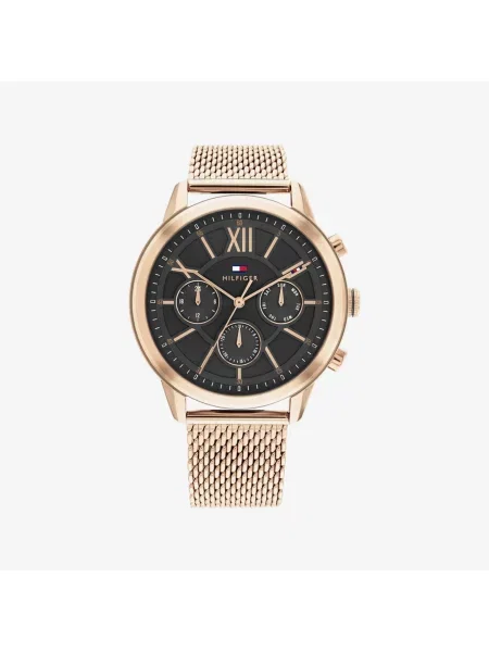 Zegarki Tommy Hilfiger Rose Gold/ Black Universal żółty