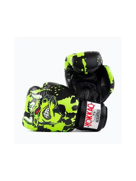 Рукавиці боксерські YOKKAO Angry Bull black чорні