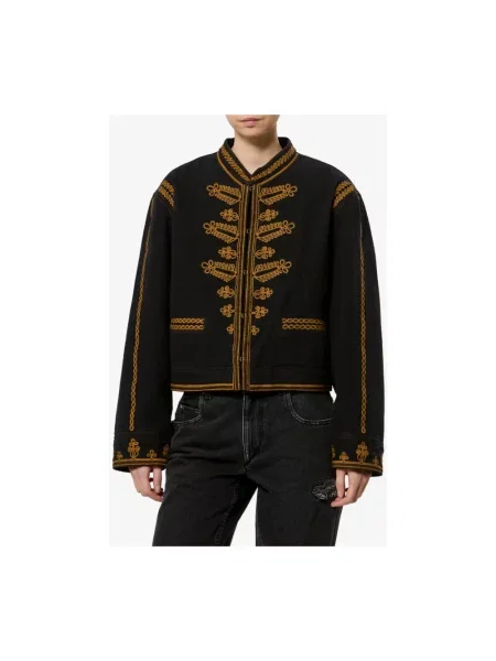 Kurtka jeansowa Isabel Marant czarna