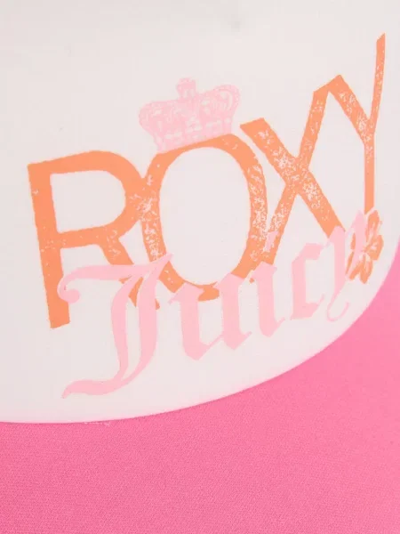 Șapcă Roxy cu imagine plasă roz