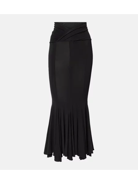 Maksi spódnica maxi Nensi Dojaka dzwony czarna