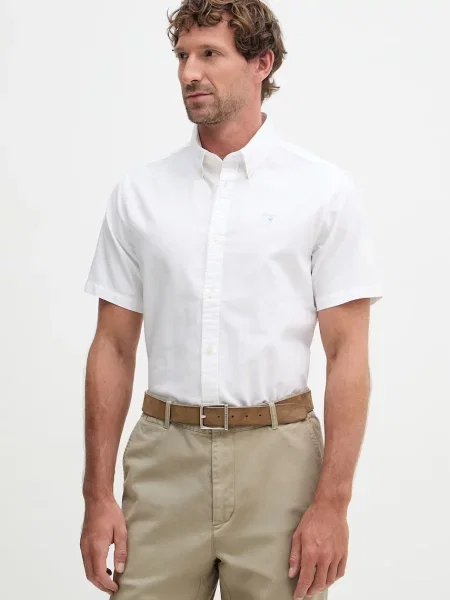 Barbour Oxtown S/S Tailored Shirt cămașă oxford bărbătească din