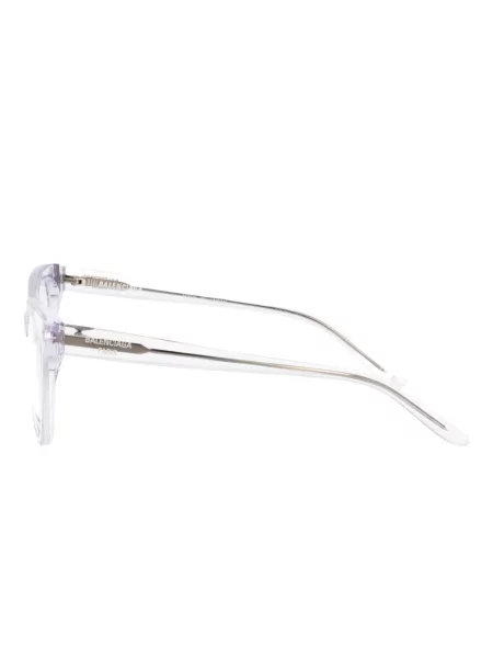 Saulės akiniai Balenciaga Eyewear balta