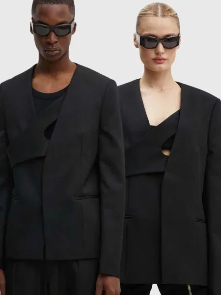 Heliot Emil geaca de lana negru