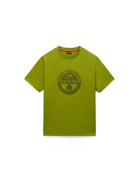 NAPAPIJRI Tricou verde negru