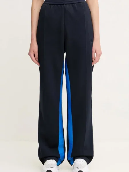 Adidas Originals spodnie dresowe x Wales Bonner Pique Pique gładkie niebieski