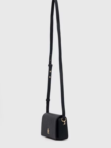 Tommy Hilfiger Geantă poștaș EMBLEM FLAP albastru