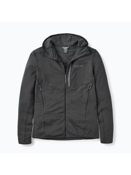 Мъжки суитшърт Rab Ascendor Light Hoody black черно