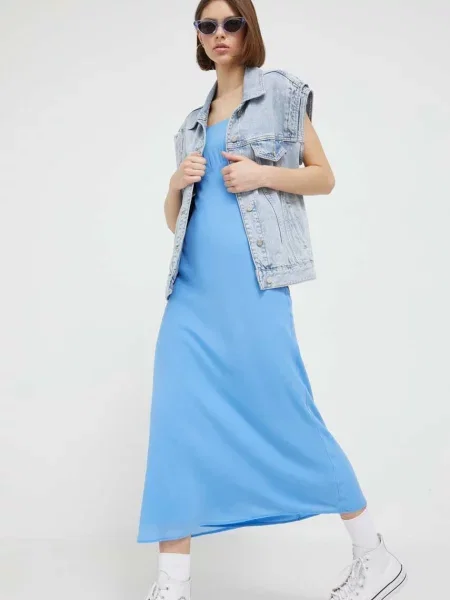Obleka Abercrombie & Fitch modra