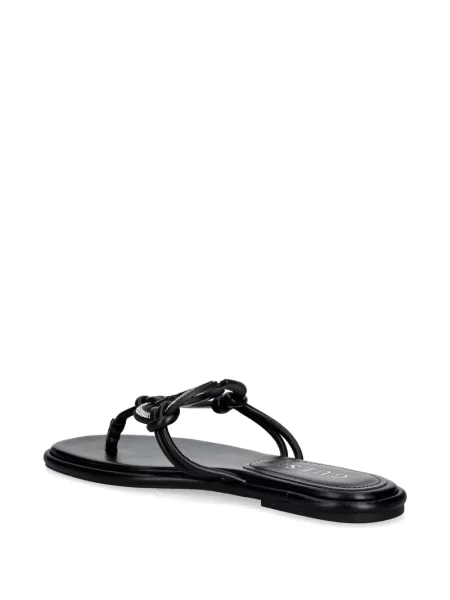 Șlapi Guess cu autograf negru