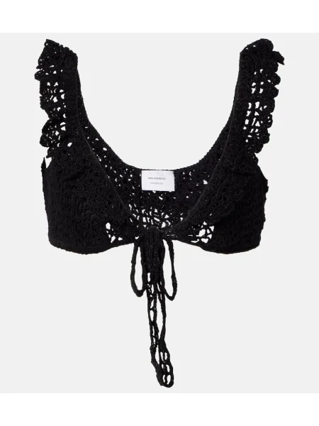 Top Anna Kosturova ošišan crna