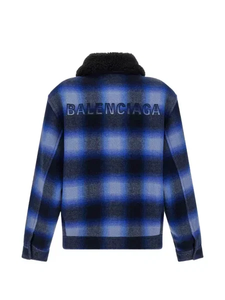 Bunda Balenciaga modrá