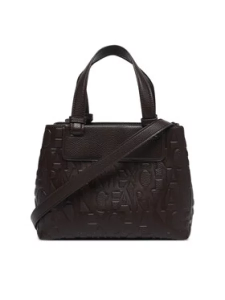 Armani Exchange Ročna torba Temno rjava