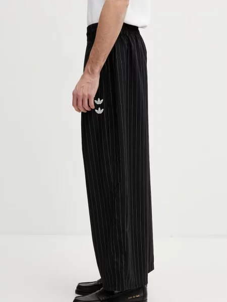 Adidas Originals x Willy Chavarria pantaloni bărbătești cu amestec de lână merino alb