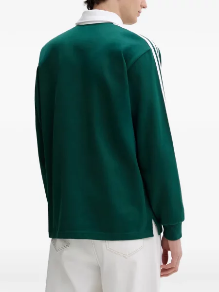 Tricou Adidas cu imagine plasă cu dungi negru