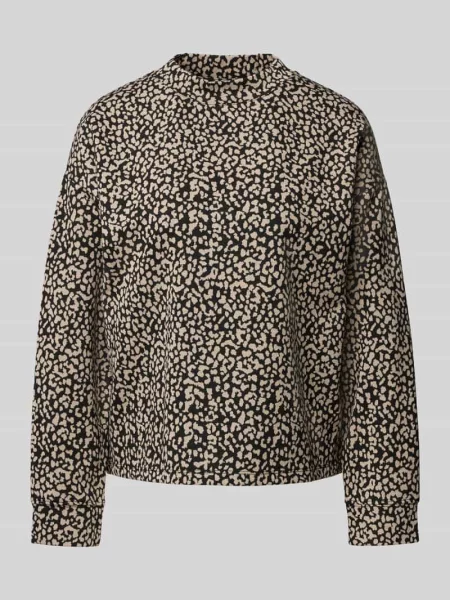 Sweter z dzianiny ze stójką Milano Italy