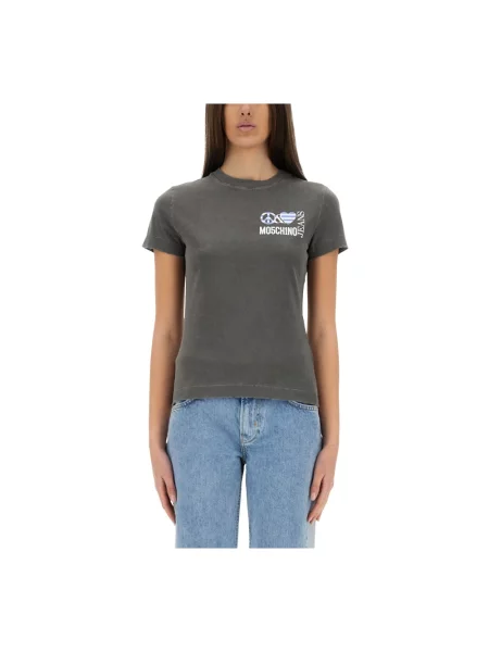 Koszulka Moschino czarna